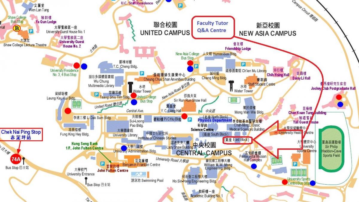 Campus map